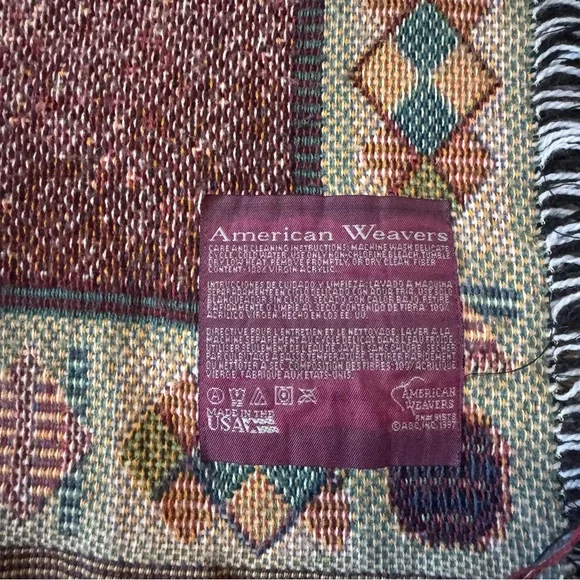 Golf Old School Woven Blanket Throw Tapestry - Picture 3 of 4